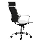 Studio Highback White PU Office Chair