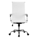 Studio Highback White PU Office Chair