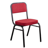 Stacker Chair - Burgundy