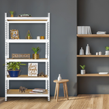 5 Tier Shelving - White