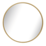 Emma Round Gold Mirror