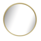 Emma Round Gold Mirror