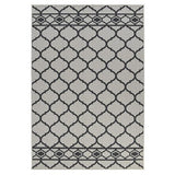 LATTICE WHITE WITH GREY - BASICS HOME - DURBAN