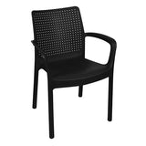 Zsa Zsa Black Arm Chair